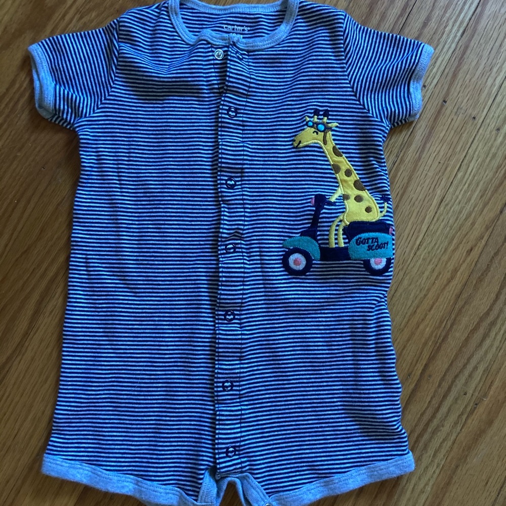 Like new carters baby romper